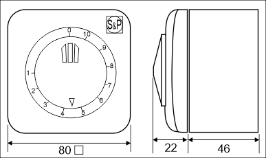 REB 2.5N Dimensions